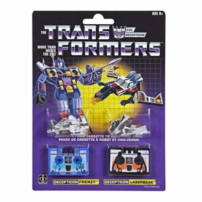 Hasbro G1 Reissue Laserbeak and Rumble (blue) (2019)