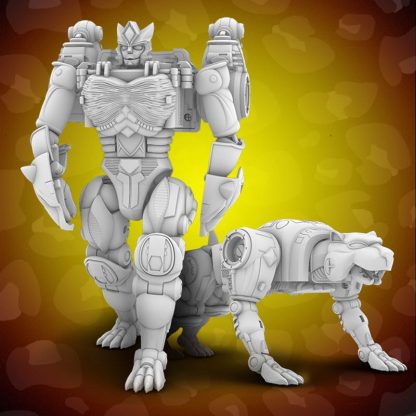 TransArtToys (TA) BWM-03 Metal Leopard Commander
