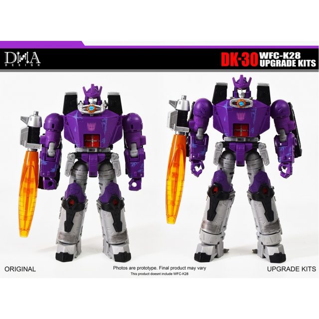DNA Design (DNA) DK30 Kingdom Galvatron upgrade kit Savier's Toys